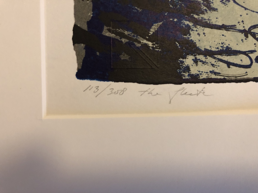 Michel van Overbeeke - Zeefdruk: The Flute 64,5 x 49,5 cm Met passepartout kopen? Bied vanaf 1!