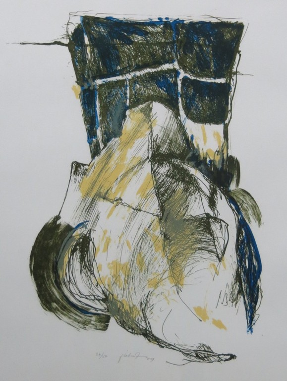 Jan Hofstra: Litho, Z.T. - Ingelijst kopen? Bied vanaf 30!