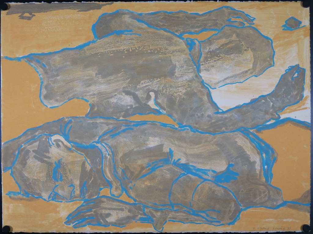 Koen Ebeling Koning: Litho, Twee figuren kopen? Bied vanaf 20!