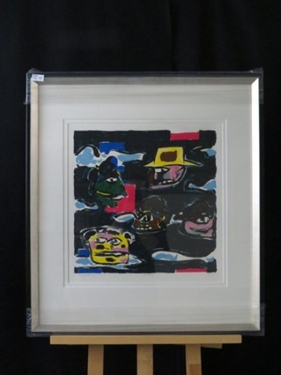 Alphons Freijmuth, Zeefdruk, Holland, jaartal: 1991, oplage: 53/100 kopen? Bied vanaf 1!