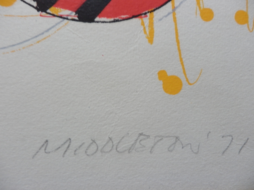 SAM MIDDLETON  Litho   DIZZY GILLESPIE  uit 1971  Handgesigneerd kopen? Bied vanaf 1!