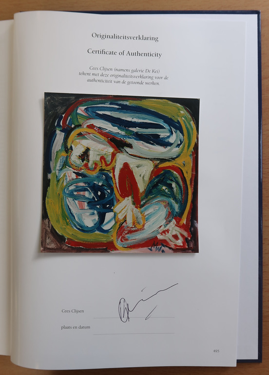 Martin van Wordragen: Olieverf op doek, Gevecht met kleuren - Ingelijst kopen? Bied vanaf 550!