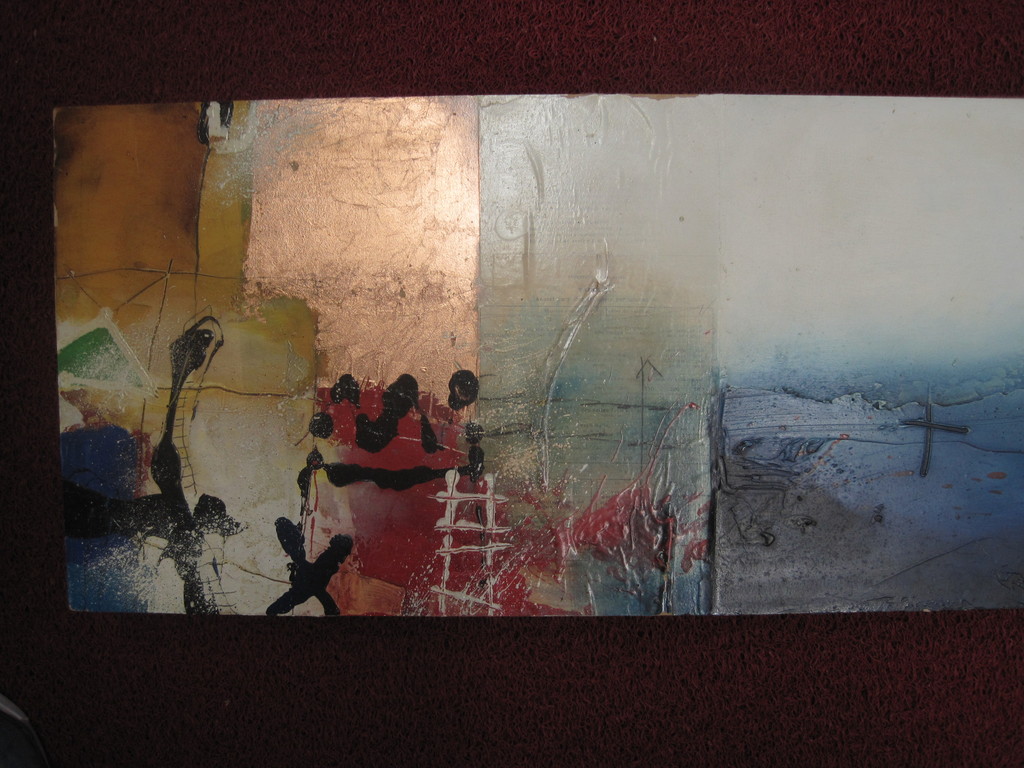 Theo Koster - GROOT gem.techniek BLUE WAVE Galeriewrde € 4500 !! kopen? Bied vanaf 1!