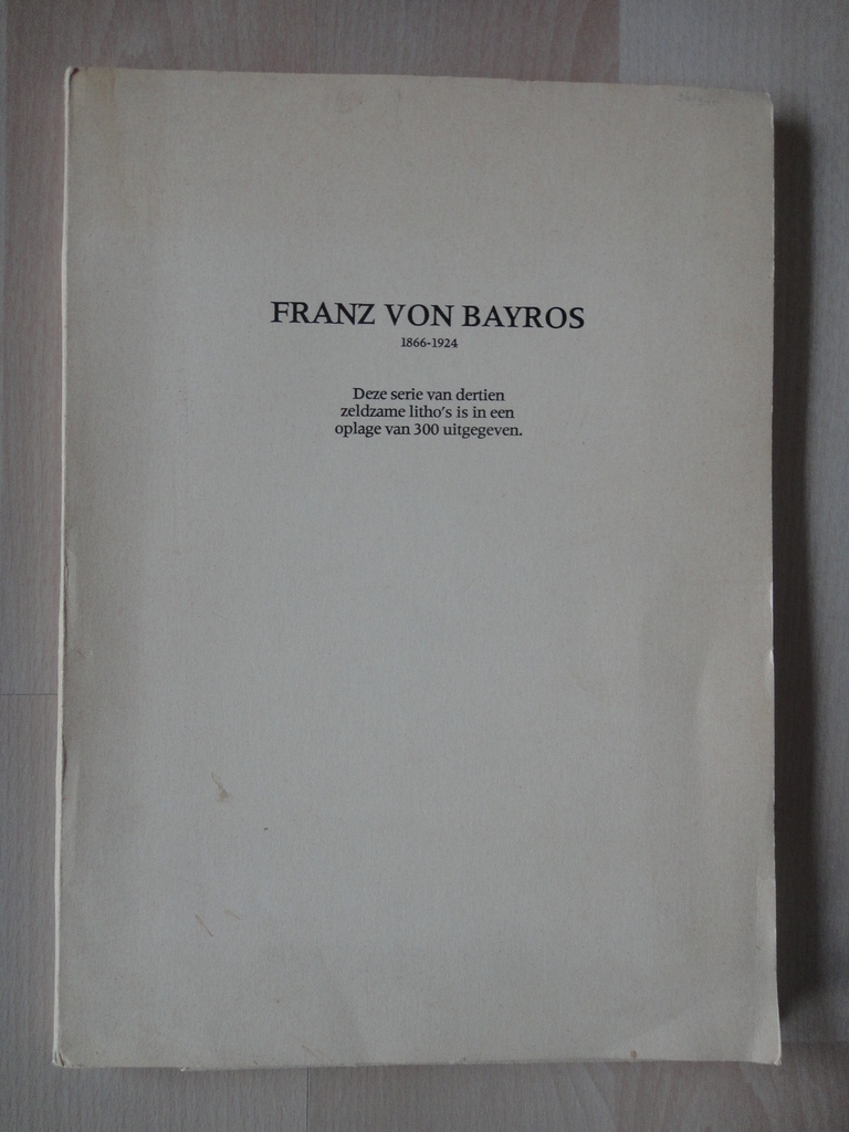 Franz von Bayros (1866-1924) -litho's-'der Bote' en 'Der tempel des Cotys' kopen? Bied vanaf 1!