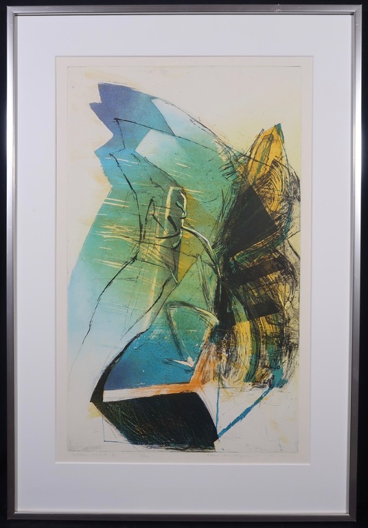 Hans Vredegoor: Ets en Aquatint, Tableau vivant II - Ingelijst verkocht voor € 70!