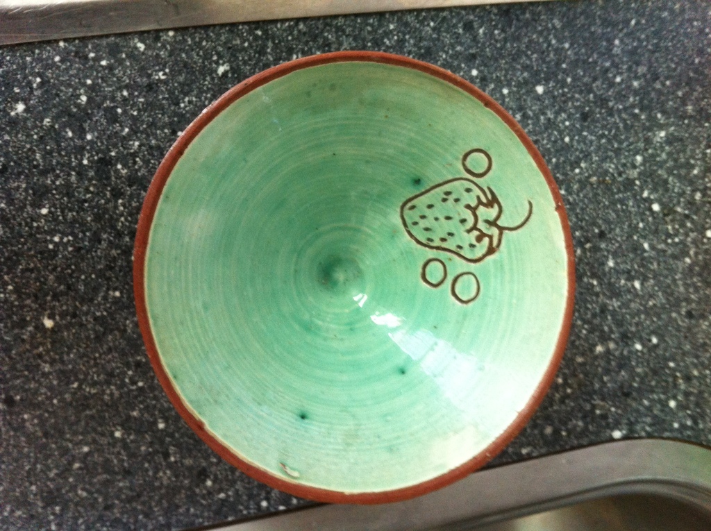 HAEMSTEDE potterie: zeer zeldzame 12 delige fruitset handgedraaid rond 1950 kopen? Bied vanaf 250!