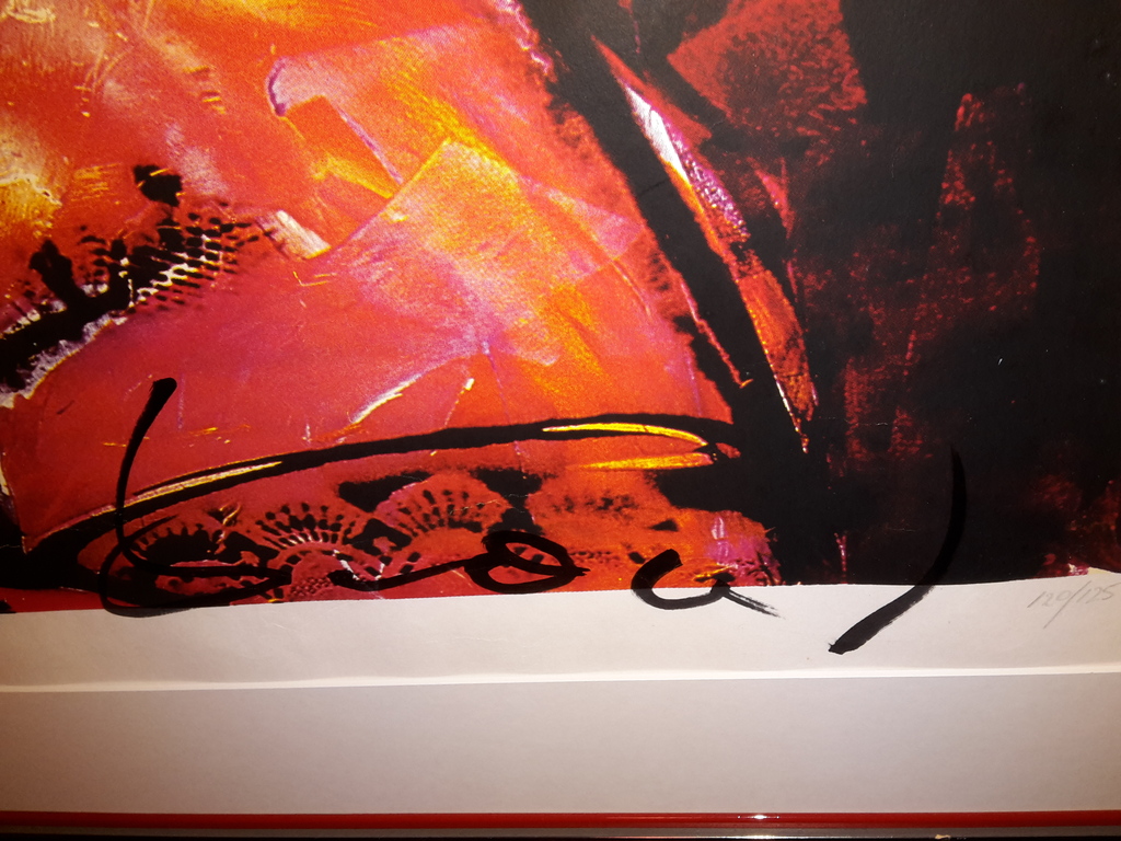 Herman Brood - Torso rood op papier  kopen? Bied vanaf 500!