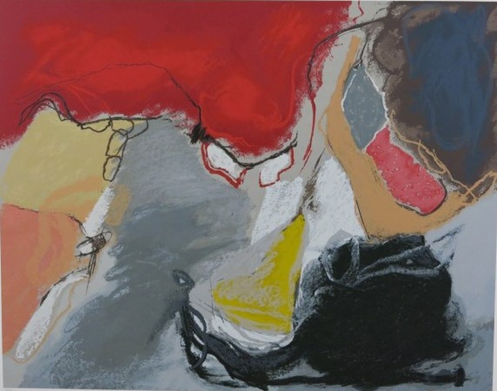 Henk van Vessem: Zeefdruk, zonder titel (groot) kopen? Bied vanaf 50!