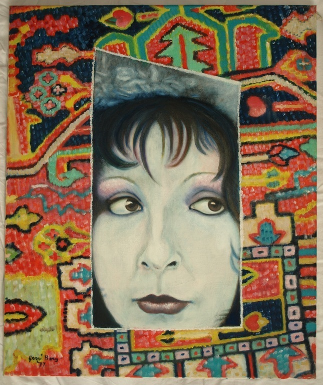 Gerrie van den Berg. Acryl op doek -Portret- Gesigneerd 1977. kopen? Bied vanaf 59!