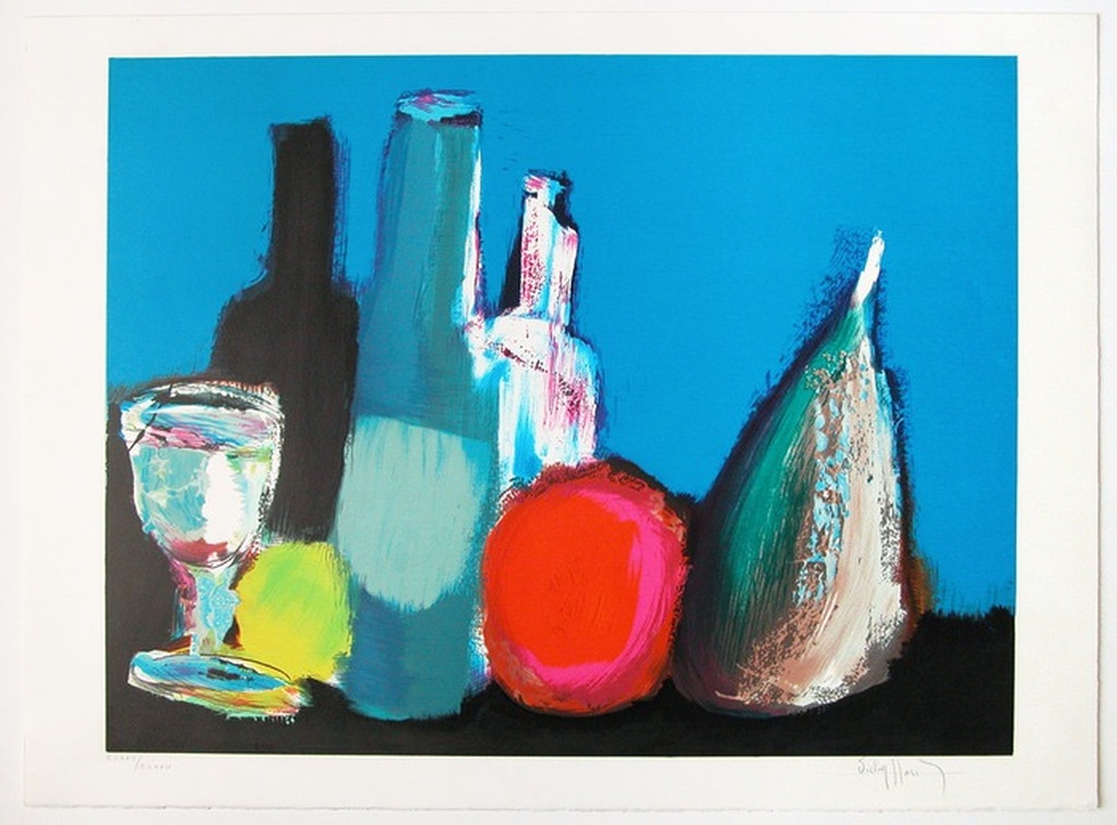 Absynthe - handgesigneerde kleurenlitho kopen? Bied vanaf 70!