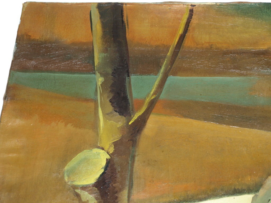 Onbekende kunstenaar - Olieverf op canvas – Reiger is dood - Oud kopen? Bied vanaf 90!