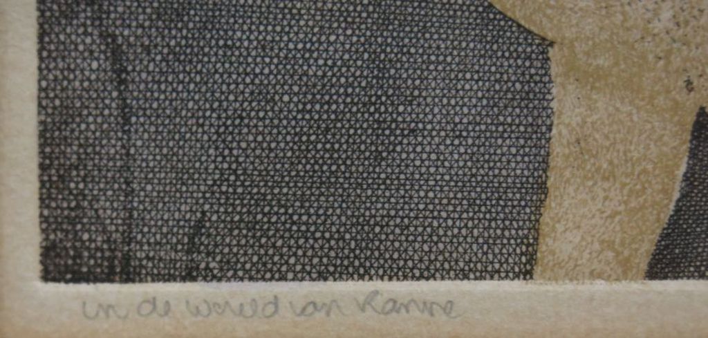 Carla Kleekamp: Ets, In de wereld van... -Ingelijst  kopen? Bied vanaf 1!