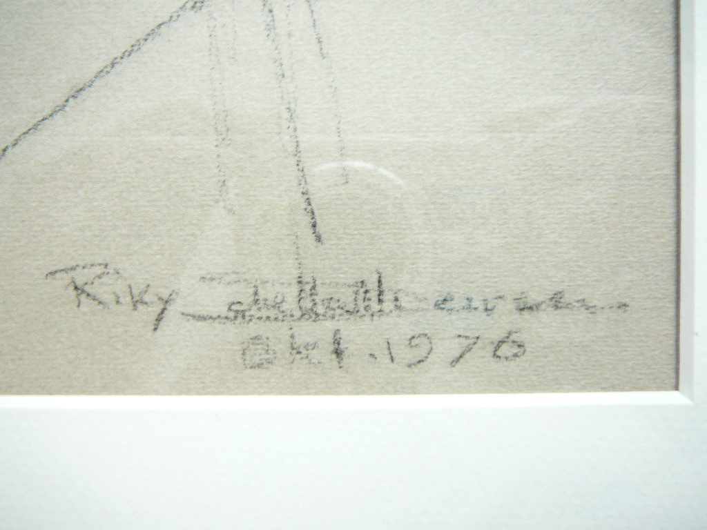 Riky Schellart van Deursen, potloodtekening,  kopen? Bied vanaf 75!