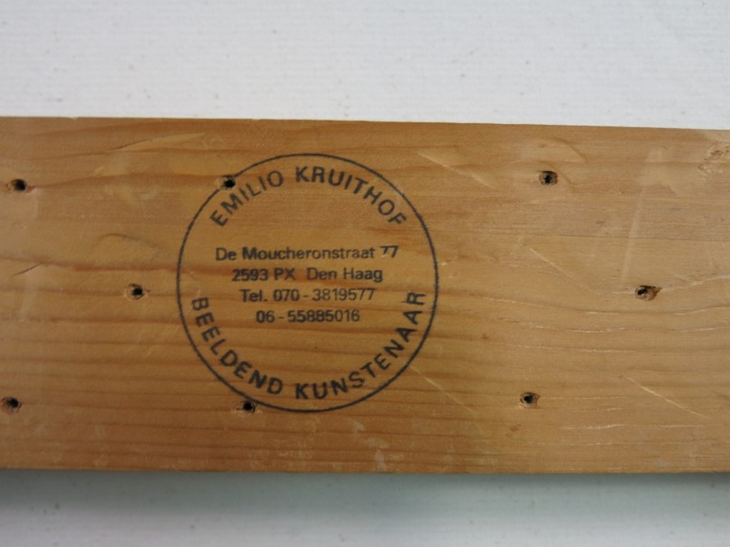 Emilio Kruithof: Olieverf op doek, Perfect balance (bijzonder formaat) kopen? Bied vanaf 1000!