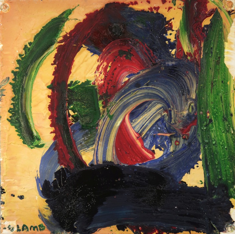 Matt Lamb: Olieverf en gemengde techniek op doek, Zonder titel kopen? Bied vanaf 40!
