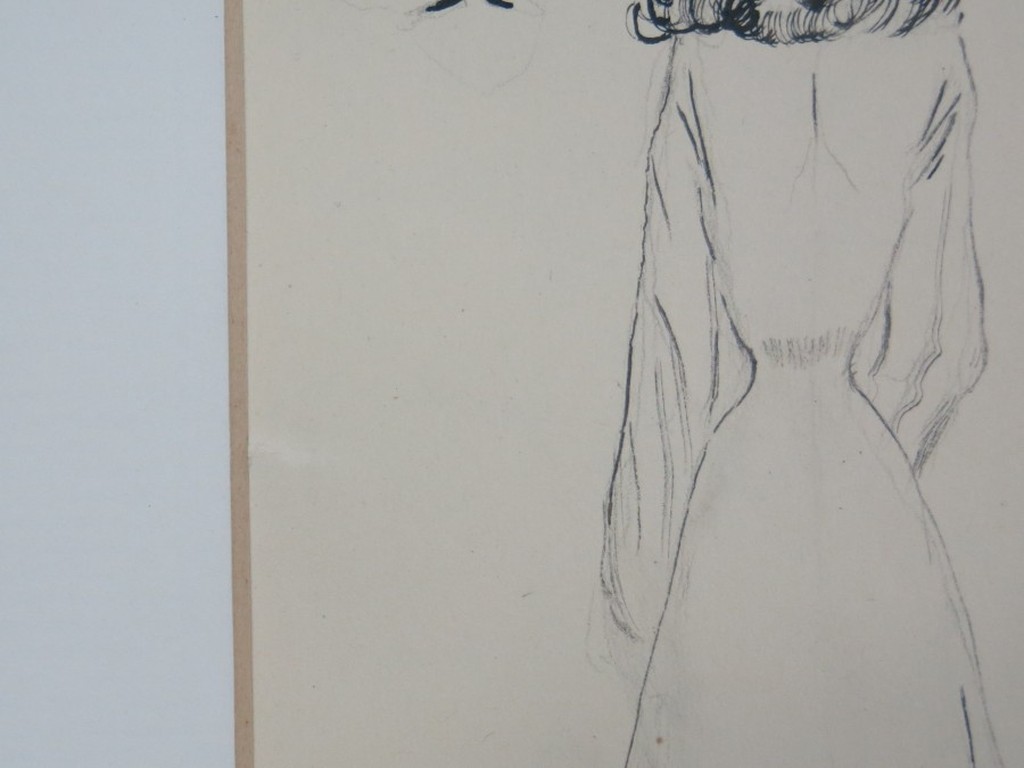 Melle Oldeboerrigter: Pentekening, Vrouw en bokser kopen? Bied vanaf 1!