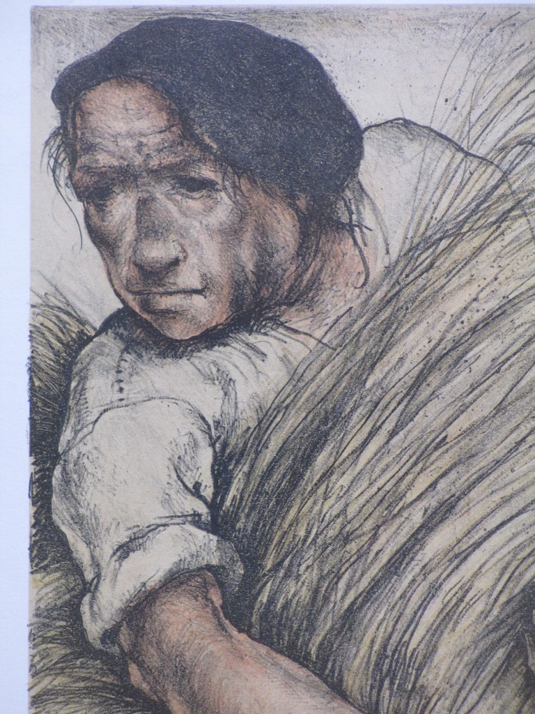 Nikolaas Eekman, De oogster, Litho kopen? Bied vanaf 1!