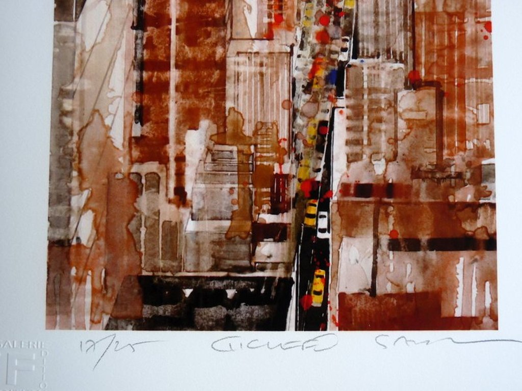 Gottfried Salzmann (1943) - Giclee NY Perspektive I (2013) 25 ex. kopen? Bied vanaf 99!