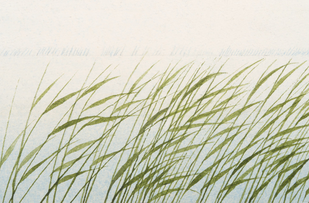 Bram Patijn: Aquarel, Landschap kopen? Bied vanaf 1!