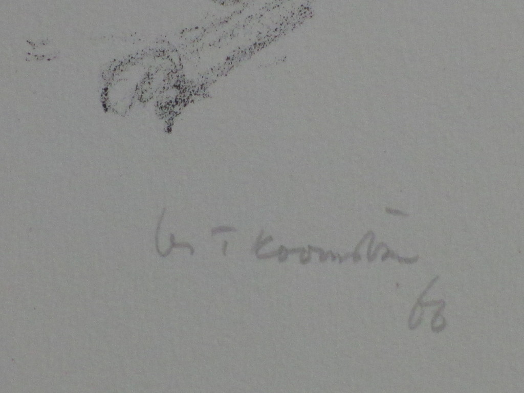 Metten Koornstra, De Gekluisterde, Litho kopen? Bied vanaf 25!