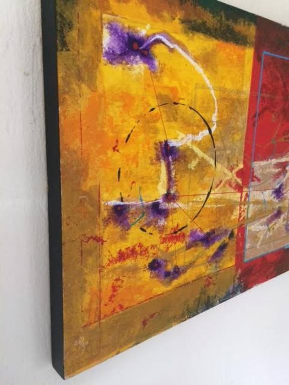 Piotr Konkel Prachtige zeefdruk op paneel Titel Extremiteit verkocht voor € 49!