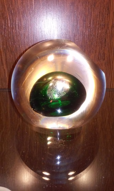 Adam Jablonski Handgemaakte kunst glas Presse-papier. kopen? Bied vanaf 1!