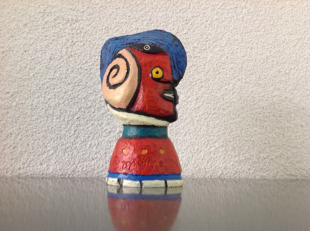 Clemens Briels: sculptuur/flessenstop kopen? Bied vanaf 18!