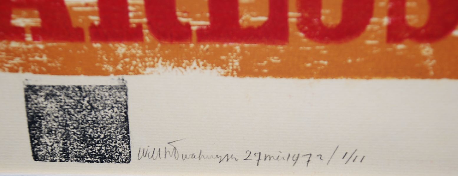 Will Tweehuyzen: Linosnede Frutas Carlos Faus kopen? Bied vanaf 20!