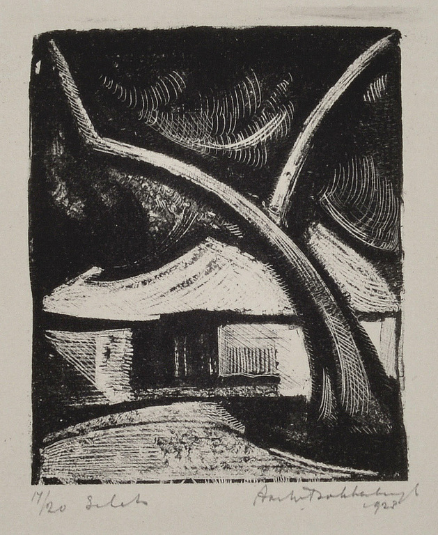 Aart van Dobbenburgh: Litho - Schets - 1923 verkocht voor € 40!