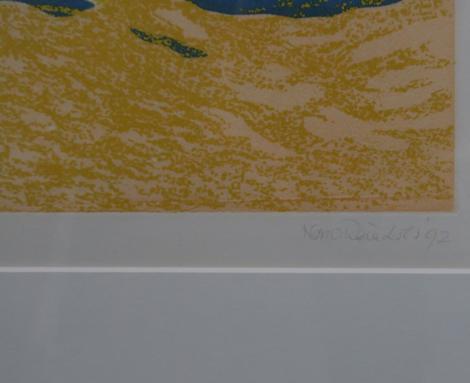 Nono Reinhold: Ets, La traversee - Ingelijst kopen? Bied vanaf 40!