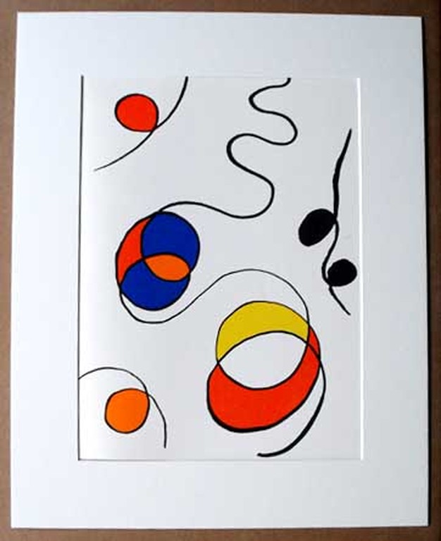 Alexander Calder - original lithografie uit DLM nr.173 / 1968 verkocht voor € 89!