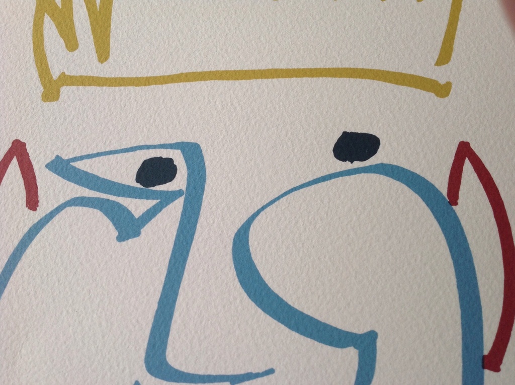 Picasso: kleuren lithografie : carnaval kopen? Bied vanaf 55!