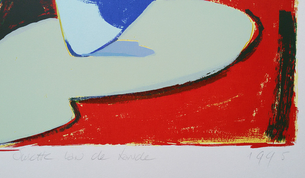 Susette van de Lande - ‘s Middags, zeefdruk kopen? Bied vanaf 20!