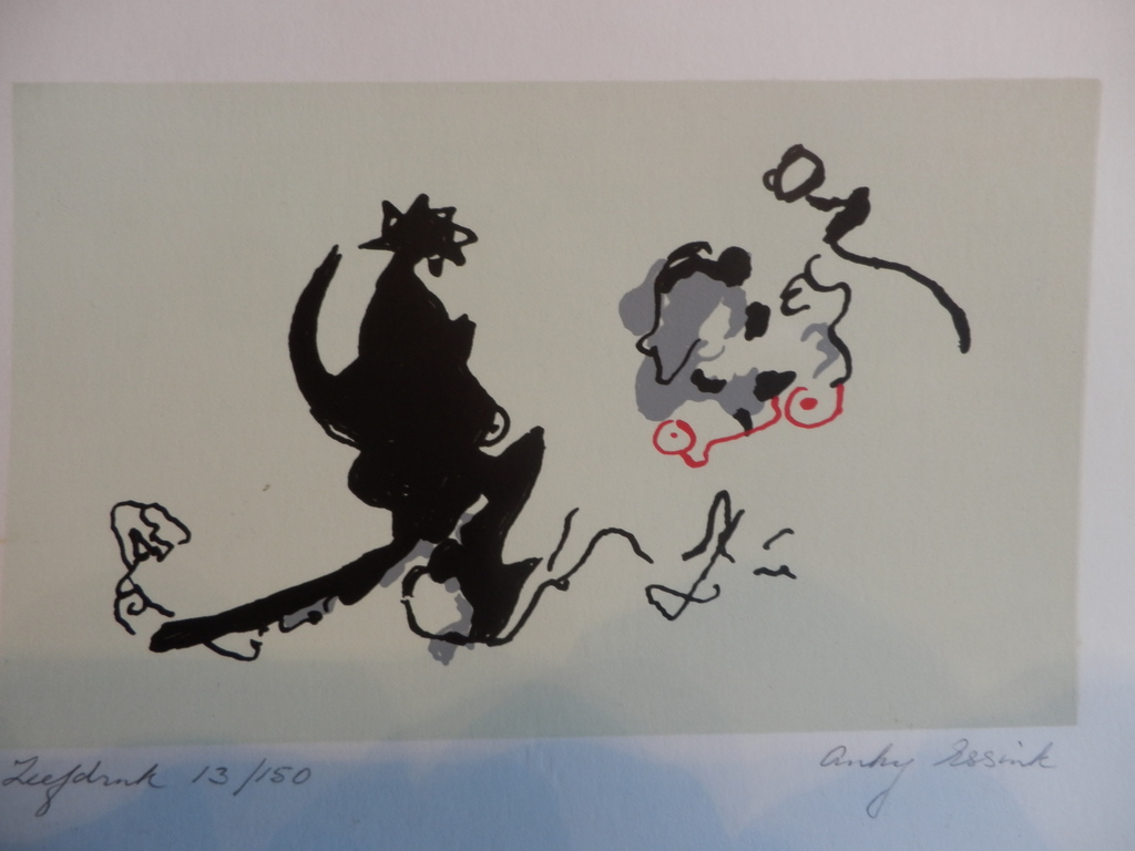 ANKY ESSINK  Zeefdruk  Handgesigneerd kopen? Bied vanaf 1!