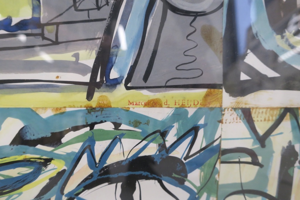 Marcel van der Heyden: Goauche, Dichter bij de sterren - Ingelijst kopen? Bied vanaf 60!