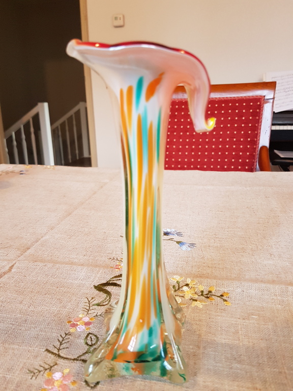 Murano glas vaas Venezia 1965/70 H cm 19 kopen? Bied vanaf 1!
