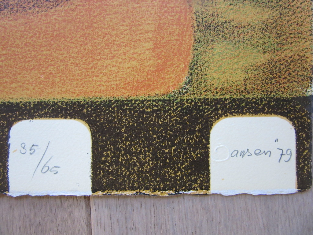 Nike - litho 35/65, gesigneerd kopen? Bied vanaf 1!