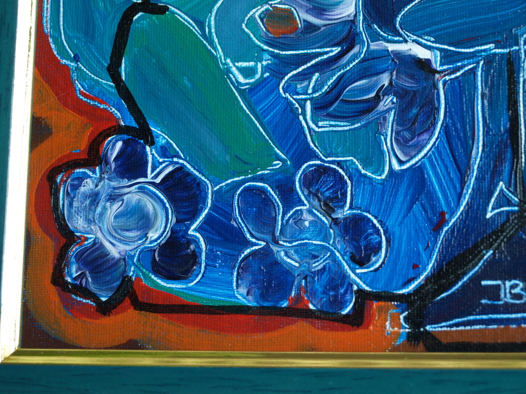 Jasper Banen (1962) : olieverf op board - Samen - Gesigneerd & ingelijst - 2001  kopen? Bied vanaf 45!