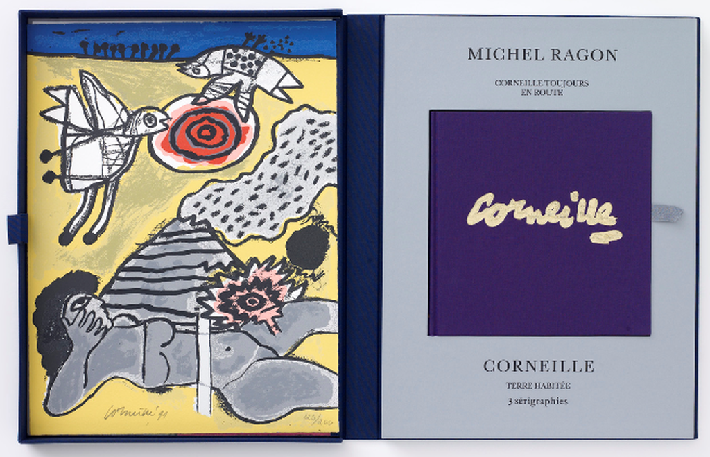 Corneille: Luxe editie 3x Zeefdruk + boek, Terre habitee kopen? Bied vanaf 350!