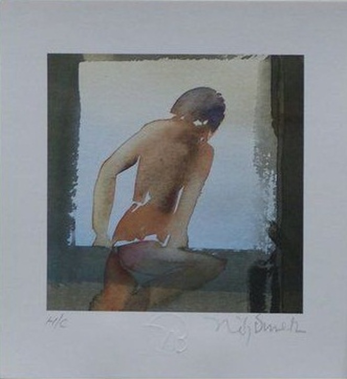Nils Burwitz: Lithografie, Motiv II kopen? Bied vanaf 7!