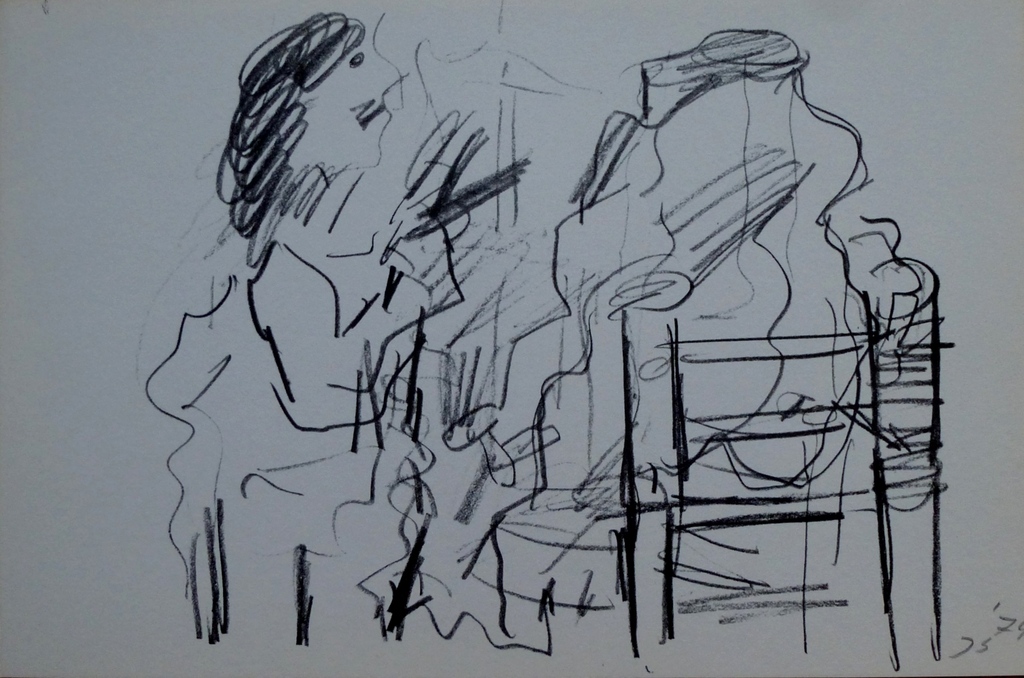 Jan Sierhuis, Handgesigneerde litho, 1974 kopen? Bied vanaf 35!