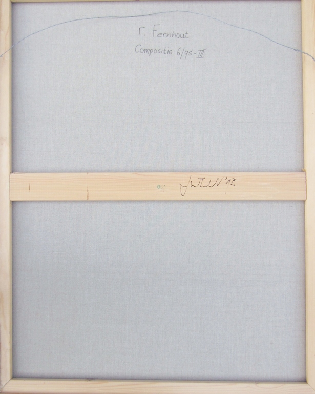 Rik Fernhout (1959) - Olieverf en materie op doek - gesigneerd - 1995 kopen? Bied vanaf 1!