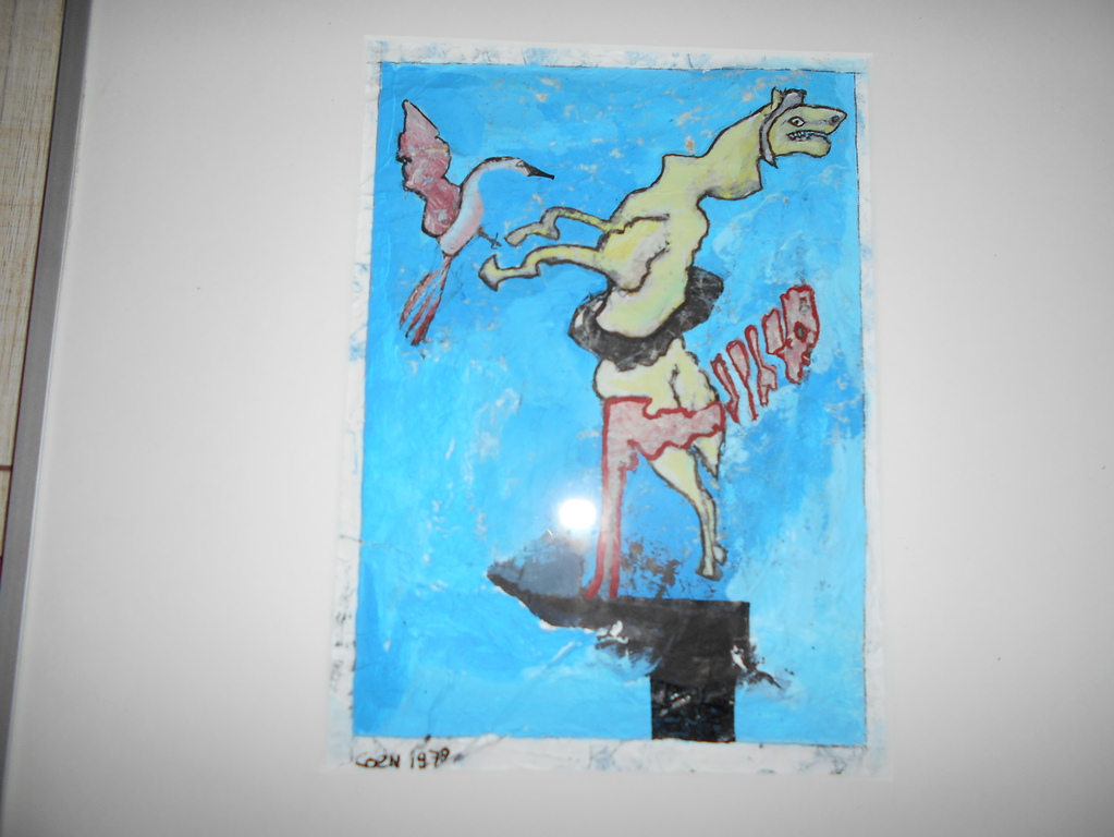 Coen Meulendijks (1954-2005) - Gemengde techniek, gesigneerd kopen? Bied vanaf 69!