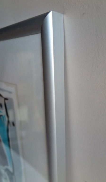 Jeroen Gerlofsma - Grote (!)Zeefdruk ingelijst- Handgesigneerd - 'Koe met kalf'  kopen? Bied vanaf 1!