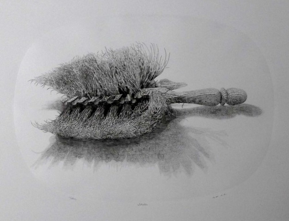 Gerard van Rooy, ets, stoffer kopen? Bied vanaf 75!