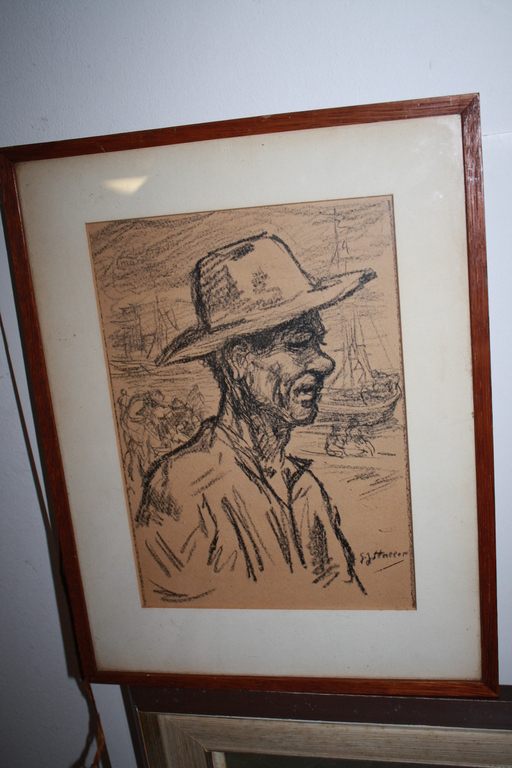 Gerard J STALLER  - VISSERMAN in de HAVEN verkocht voor € 99!