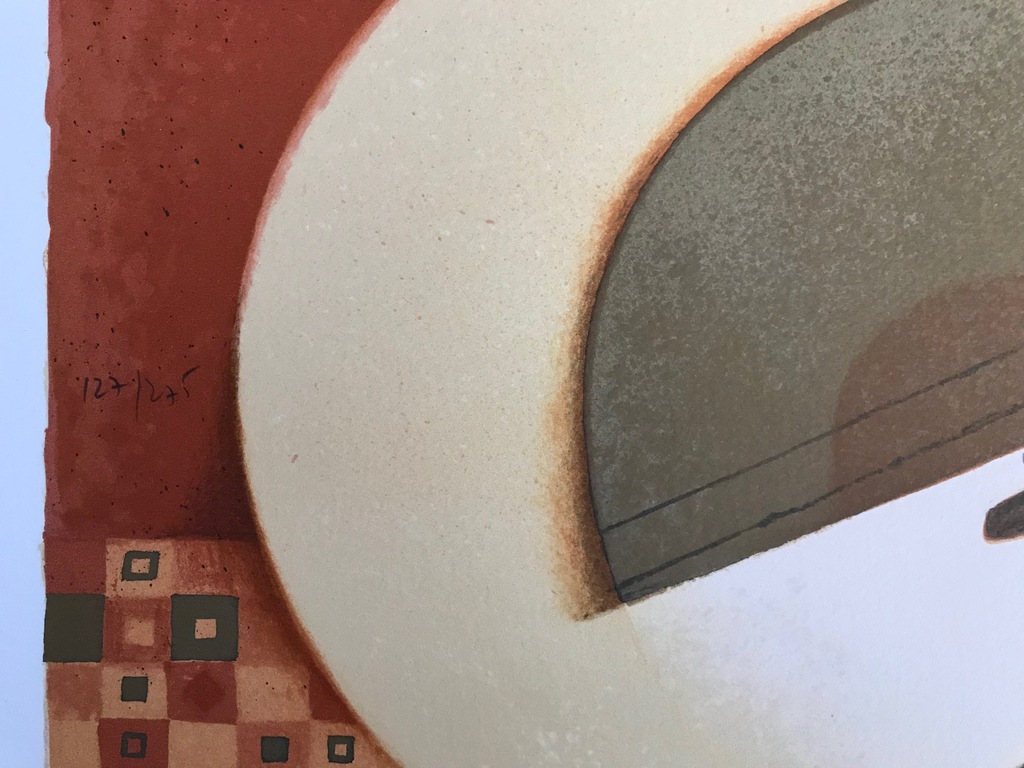 Samy Briss - Melody for a bird - Kleurenlithografie - gesigneerd kopen? Bied vanaf 100!