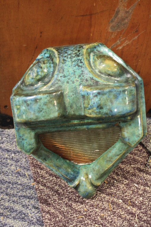 HILDO KROP - KIKKER LAMP ART DECO SCULPTUUR verkocht voor € 650!