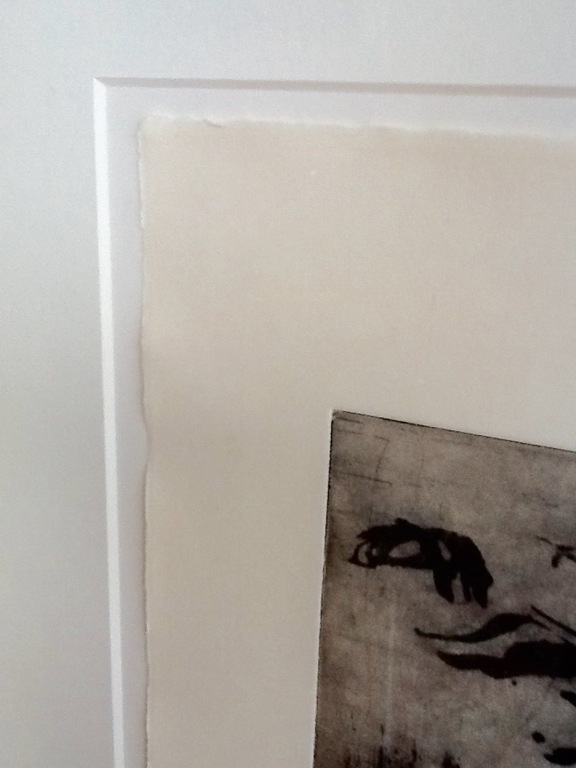 Stijn Peeters, Ets gesigneerd, 4/5, Man met hand onder de kin, ingelijst kopen? Bied vanaf 85!