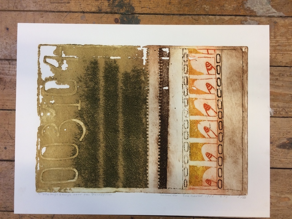 Guido Eckhardt - Guido Eckhardt, Toegangsbewijs voor een Pornofilm, kleurenets uit 1986 I/III kopen? Bied vanaf 95!